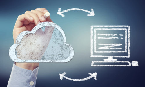 Cloud Computing Connectivity Concept